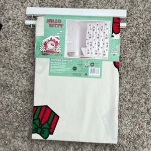 Hello Kitty Christmas Shower Curtain